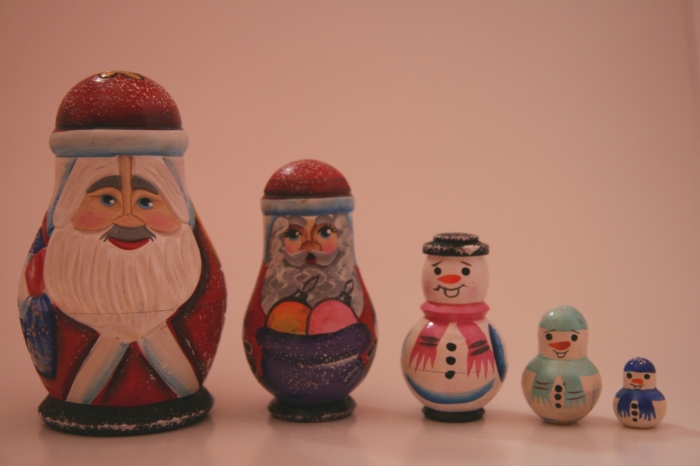 Weihnachtsmann 5 Teile (wm06)